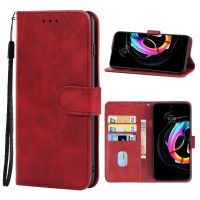 SmartPhonemall For Motorola Edge 30 Neo Leather Phone Case(Red)