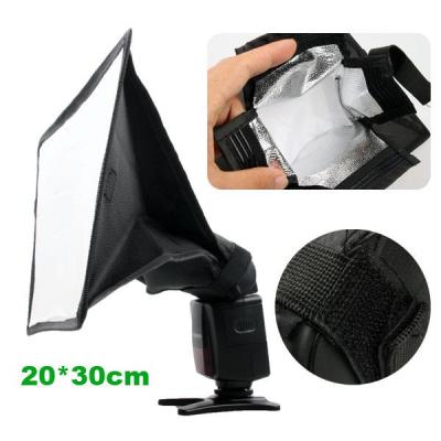 [COD] 20X30CM overhead light soft box professional large flash external folding cover free carrying bag