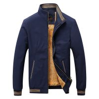 Washed Jacket Mens and Foreign Trade Thick Cotton Collar