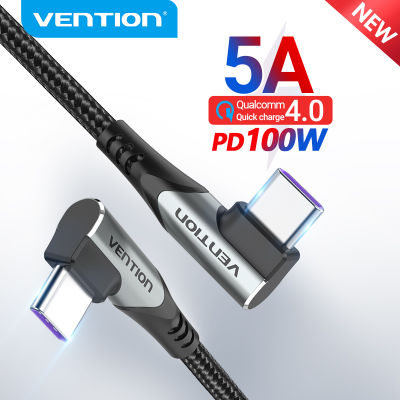 Vention PD 100W USB Type C to USB C Charging Cable for Samsung S10 S20 Pro Quick Charger 4.0 PD Fast Charging Cord