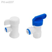 RO Elbow 1/4 3/8 OD Hose 1/4 BSP Female Thread Quick Connect Pressure Tank Plastic Ball Valve Water Reveser Osmosis Fitting