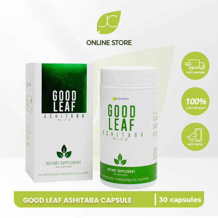 Good Leaf Ashitaba Capsule 30 Capsules by JC Premiere Lazada PH
