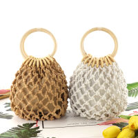 Summer Trend Womens Bag Basket Fashion Travel Top Handle Beach Luxury Designer Handbags Rattan Female Shoulder Bags For Women