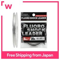 YAMATOYO TEGS ผู้นำฟลูออรีนสาย Shock Leader,ฟลูออโรคาร์บอน,30เมตร,No.2, 8lb,ชัดเจน