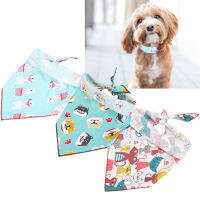 ผ้าพันคอสำหรับสัตว์เลี้ยงสุนัข Bandana Puppy Cat Neck Washable for Pet Dogs