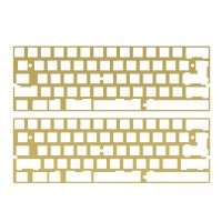 KBDfans CNC Aluminum/Brass 60% Plate For DZ60 Customized Mechanical Keyboard PCB Basic Keyboards