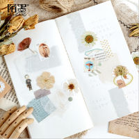 30packslot Kawaii Flower Poem Diary Stickers Scrapbooking For Decoration Album Diary Children Stationery Wholesale