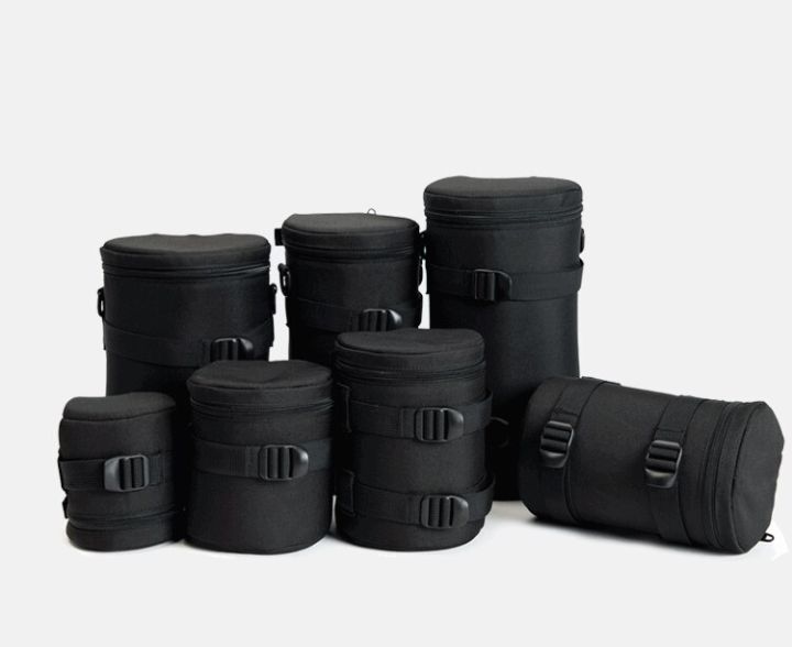 11x25เซนติเมตรเลนส์กระเป๋ากระเป๋ากรณีสำหรับ70-200มิลลิเมตร-f-2-8-tamron-sigma-กล้องเลนส์