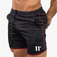 (ETX)2021 Men Fitness Bodybuilding Shorts Man Summer Gyms Workout Male Breathable Mesh Quick Dry Sportswear Jogger Beach Short Pants