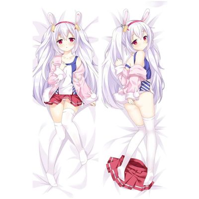 ปลอกหมอนลายหมอน Lane อะนิเมะ Azur ลาย Dakimakura ขนาด60X180ซม. 3D พีชมีสองด้านใส่เครื่องนอนกอดร่างกาย