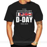 D-Day Normandy Landing 75Th Anniversary Patriotic Flag Black T-Shirt S-3Xl nd Fashion Tee Shirt