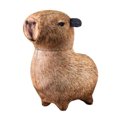 Dolity Capybara ตุ๊กตาหนานุ่ม,ของเล่นยัดไส้,ของเล่นตุ๊กตานุ่ม7.87 ,ตุ๊กตาสัตว์ Capybara สำหรับวันเกิด