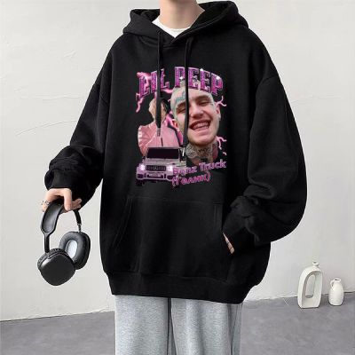 Rapper Lil Peep Graphic Hoodie Fashion Vintage Hip Hop Hoodies  Men Sweatshirts Gothic Streetwear Casual Pullovers Size XS-4XL