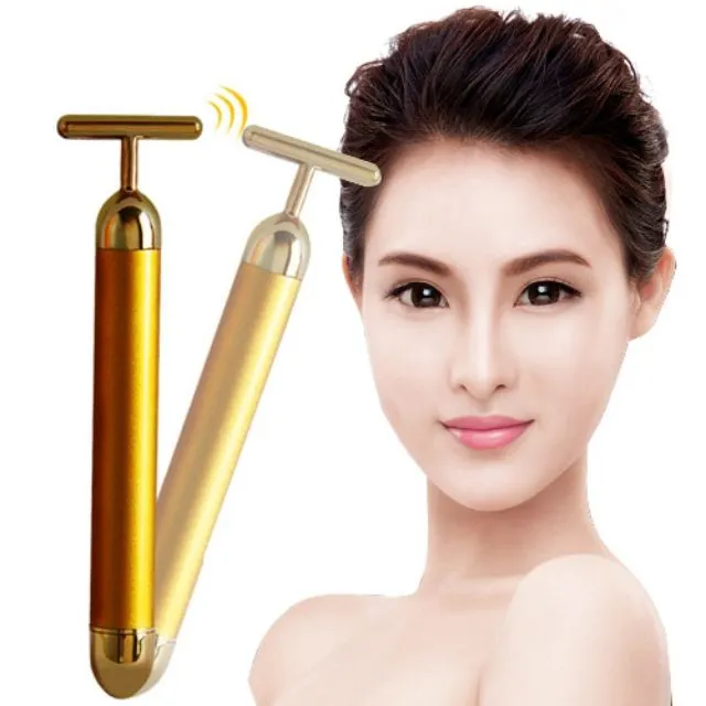 COD 24K GOLD Energy beauty bar face massager Lazada PH