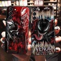 [Hot K] Marvel Avengers Venom สำหรับ Samsung Galaxy S22 S21เป็นพิเศษ S20 FE Plus 5G S10 Lite S10E บวก5G เคสครอบโทรศัพท์ด้านหลังสีดำ