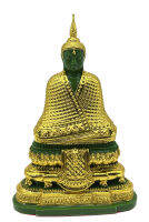 พระแก้วมรกต พระพุทธรูป หน้าตัก 2 inch เครื่องทรงฤดูหนาว Emerald Buddha statue  knee to knee 2 inch (BUD-036)