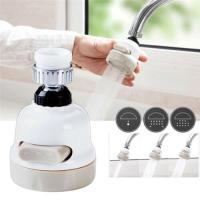 Moveable Kitchen Tap Head 360° Rotatable Faucet Water Saving Filter Sprayer Hot