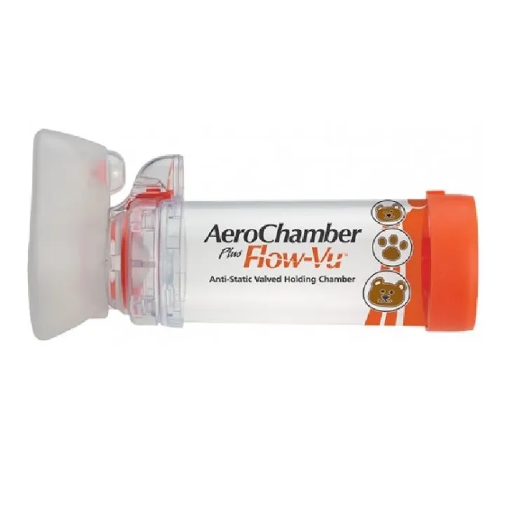 Aerochamber Plus Flow-Vu For Infants 0-18 Months (Orange) | Lazada