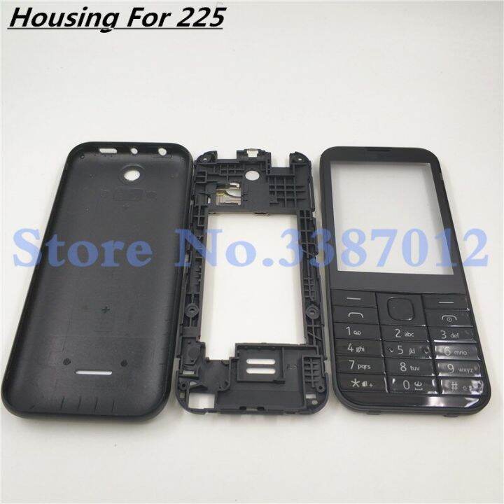 New Full Complete Mobile Phone Housing Cover Case + English Keypad For