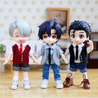 Ob11เสื้อผ้าสำหรับเด็กทารก GSC ดินเหนียว Ob11ตุ๊กตา1/12Bjd เสื้อ Obitsu11หล่อเสื้อกั๊กสูทอังกฤษ