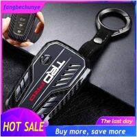 【 ร้อนแรง 】[พร้อมสต็อก] โลหะผสมสังกะสี + ซิลิโคนรถระยะไกลกรณี Key Key Cover Toyota Corolla Camry Yaris Altis CH-R คีย์ปกพวงกุญแจ Fit2010ถึง2020