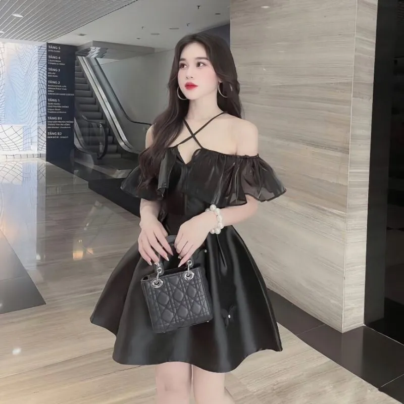 Áo trễ vai viền bèo tay phồng giá rẻ nhất tháng 82023