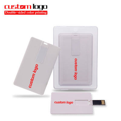 50ชิ้นล็อต CLE USB Flash Drive2.0 Master Card ไดรฟ์ปากกาความจุจริง4GB 8GB 16GB 32GB 64GB Memory Stick Bank บัตรเครดิตดิสก์ U