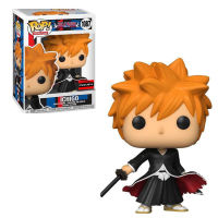 ของประดับรูปชุดคอสเพลย์ Kurosaki Ichigo ฟันโกะป็อบของขวัญสำหรับเด็กคอลเลกชันของเล่นของเล่นโมเดลตุ๊กตาภาพอนิเมะสำหรับแฟนๆจัดส่งเร็วตกแต่งสำนักงานที่บ้าน