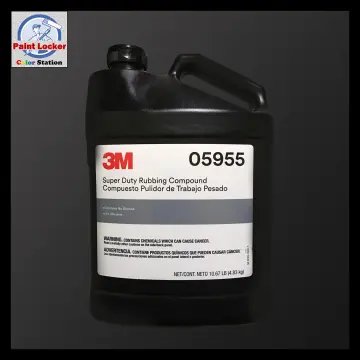 3M 05955 Super Duty Rubbing Compound - 1 gal bottle