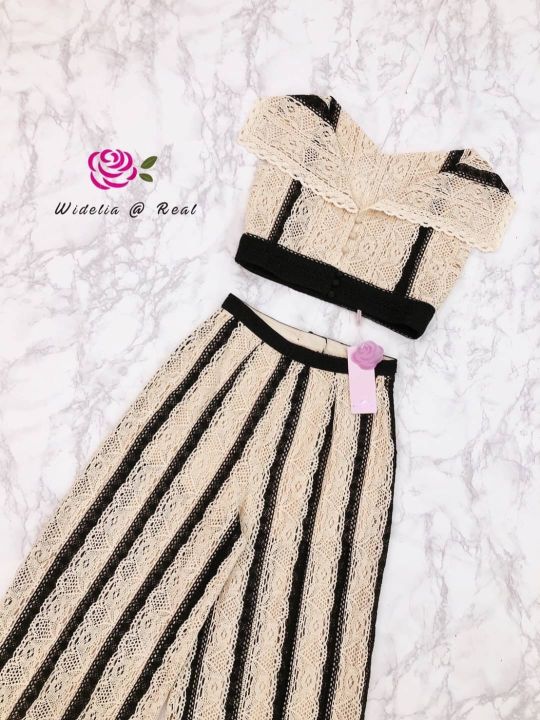 p010-018-pimnadacloset-lace-trim-sleeveless-crop-top-knit-striped-long-pants-set