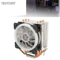 1Buycart พัดลมระบายความร้อน Cpu พร้อมไฟ Rgb 9.2 ซม. 12V 3PIN 4PIN สําหรับคอมพิวเตอร์ตั้งโต๊ะ