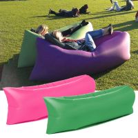 Waterproof Inflatable Sofa Camping Sleeping Pad Mattress Ultralight Air Cushion Beach Mat Folding Bed Outdoor For Travel Hiking
