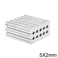 10 1500PCS 5x2 mm Thin Disc Rare Earth Magnets Strong 5x2mm Small Round Magnets N35 Permanent Neodymium Magnets 5x2