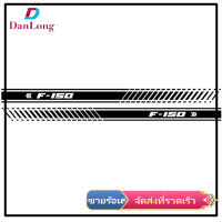 【DANLONG ?】2pcs Car Stickers Door Side Skirt Striped Stickers Body Styling Decals Decoration Accessories D-1289