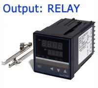 เครื่องควบคุมอุณหภูมิ AC 220V Oven Temperature Controller REX-C700 Thermocouple PT100,K Universal Input RELAY Output 72*72mm Thermostat