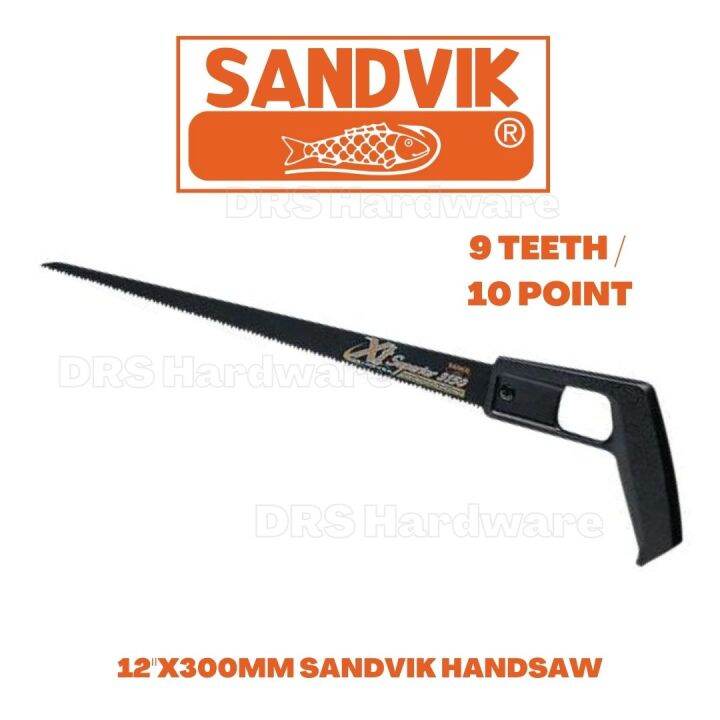12"X300MM SANDVIK WOOD/PlLASTIC HAND SAW Lazada