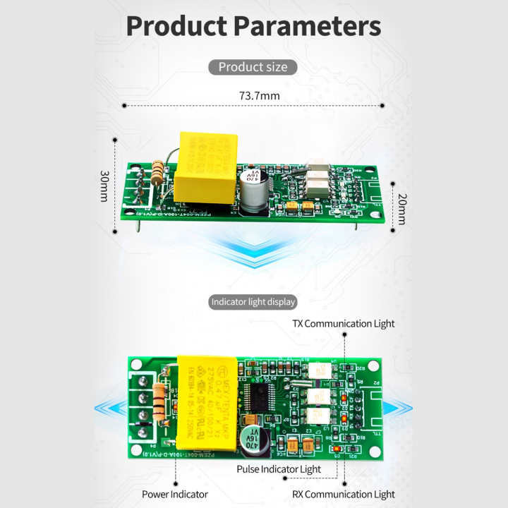 spare-parts-100a-pzem-004t-3-0-version-wattmeter-open-ct-kwh-meter-volt-amp-current-test-module-for-arduino-ttl-com2-com3-com4