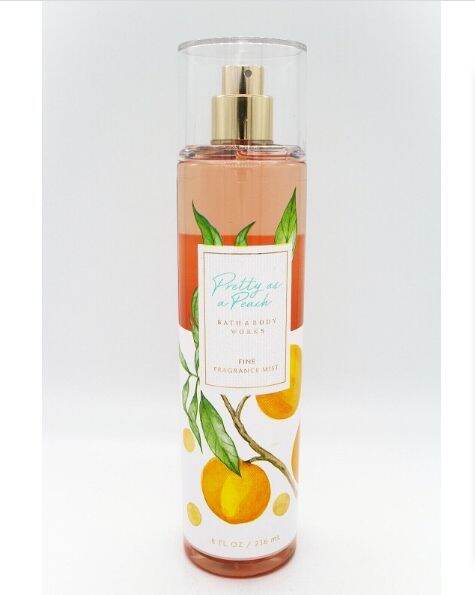 สเปรย์ Bath And Body Works Pretty As A Peach Fine Fragrance Mist 236ml