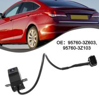 กล้องมุมมองด้านหลังกลับรถยนต์สีดำสำหรับ HYUNDAI I40 2015-2020