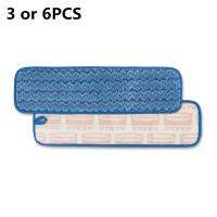 ✐☃ 3 or 6PCS Rubbermaid Commercial Mop Head for Microfiber Mop Single Sided 18 Inch Damp Room Mop Pad