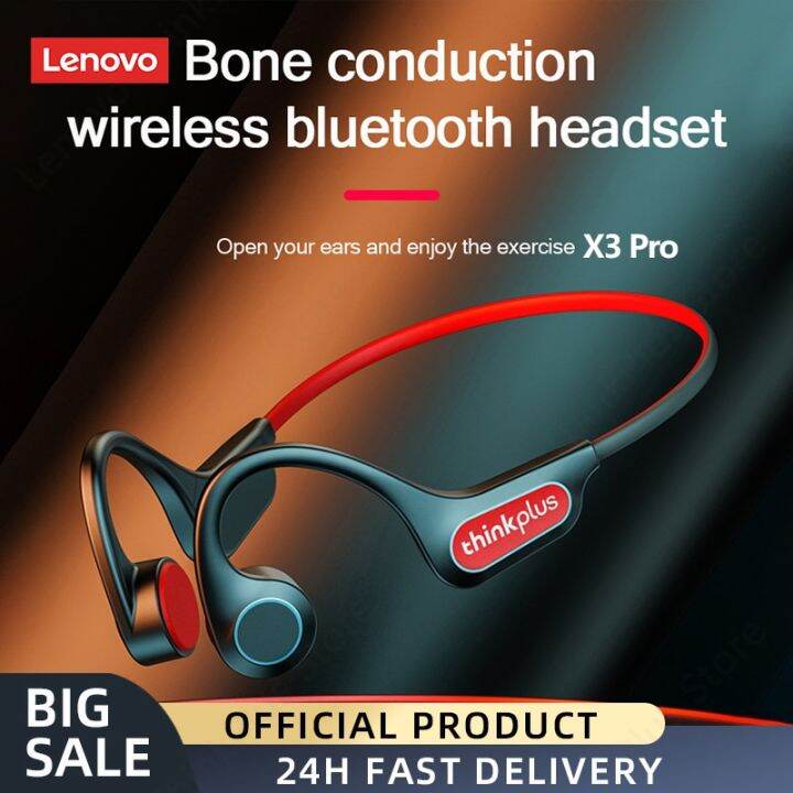 Lenovo Bone Conduction Earphones X3 Pro Bluetooth Hifi Earhook