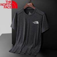 The North Face เสื้อยืดแขนสั้น ผ้าเรยอน แบบแห้งเร็ว ลาย The North Face เหมาะกับการเล่นบาสเก็ตบอล ฟิตเนส แฟชั่นฤดูใบไม้ผลิ สําหรับผู้ชาย ไซซ์ M - 8xl