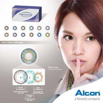 (Ready Stock) Alcon Freshlook COLORBLENDS Monthly Color Contact Lenses ...