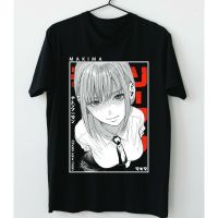 【HOT】เสื้อยืด พิมพ์ลายมังงะ Chainsaw Man Denji And Makima สําหรับผู้ชาย เสื้อเบลาส์ ไม่จำกัดเพศ unisex100%cotton