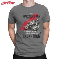 Mens Motorcycle Races Isle Of Man Tt T Shirt Road Racing Cotton Clothing Tee Shirt Birthday Present Tshirt 100% cotton