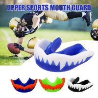 2Pcs Professional Sport Mouth Guard Teeth Protector Dental Oral Tooth Brackets Braces Football Basketball Thai Boxing Mouthguard Protective Gear