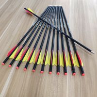 6PCS 16 quot;20 quot; Archery Arrows Carbon Arrow Spine 400 For Bolts Crossbow Archery Hunting and Shooting