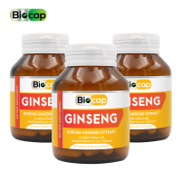 ++ ของฝากผู้ใหญ่ ++ โสมเกาหลี x 3 ขวด Korean Ginseng Extract Biocap สารสกัดจากโสมเกาหลี ไบโอแคป โสม