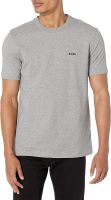 BOSS Mens Contrast Logo Cotton Stretch T-Shirt