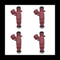 4PCS Fuel Injectors Nozzle 0280155940 16600-9F600 166009F600 Fuel Injector for Nissan Primera Hatchback P11 1.6 16V